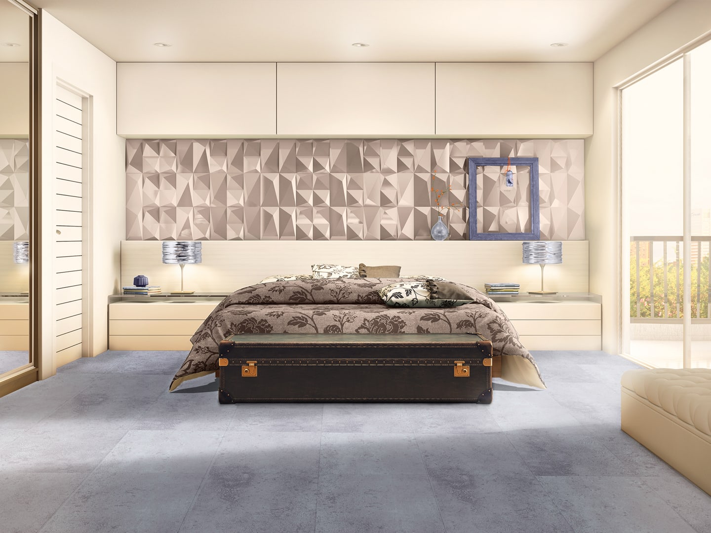 Linha Sofisticato Piso vinílico para ambiente residencial